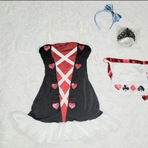 Dreamgirl "Tea For Two" Deadstock Costume Women's US Small! ✨️ NWOT - Picture 3 of 5